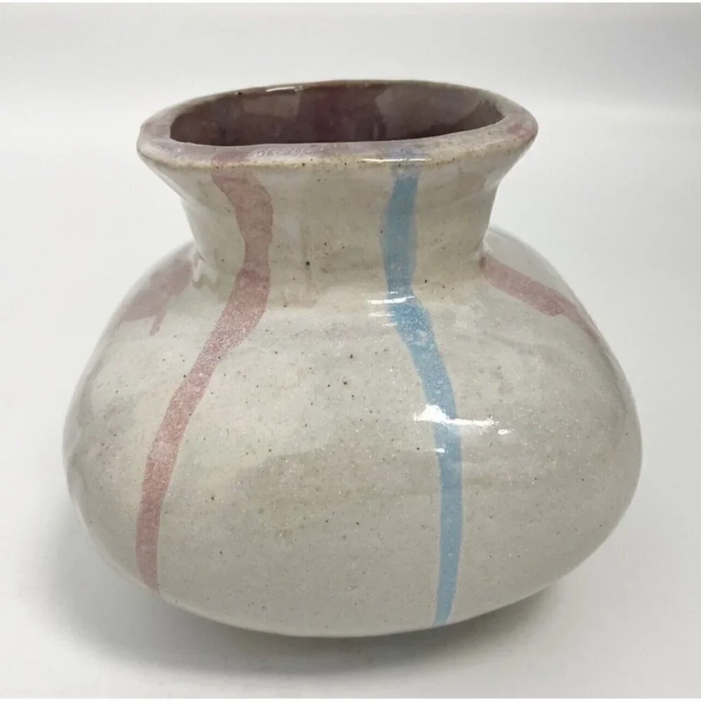 Vintage Studio Art Pottery Ceramic Glaze Vase